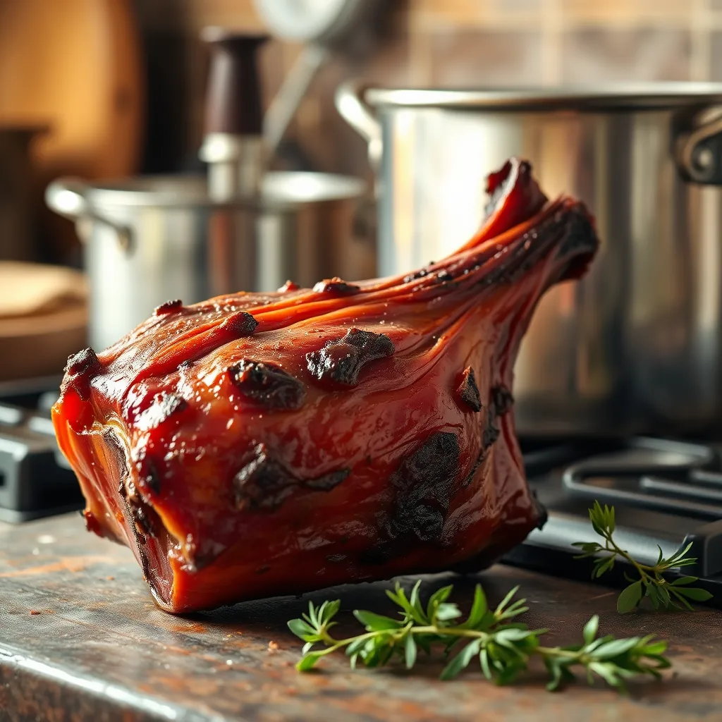 Szynka wędzona – jak ugotować żeby była soczysta?