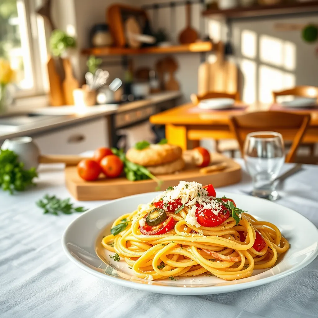 Obiad z makaronem – różnorodne przepisy