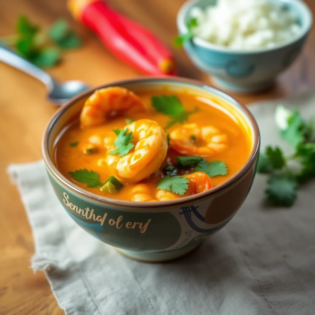 Tajskie curry z krewetkami – przepis na pikantne danie