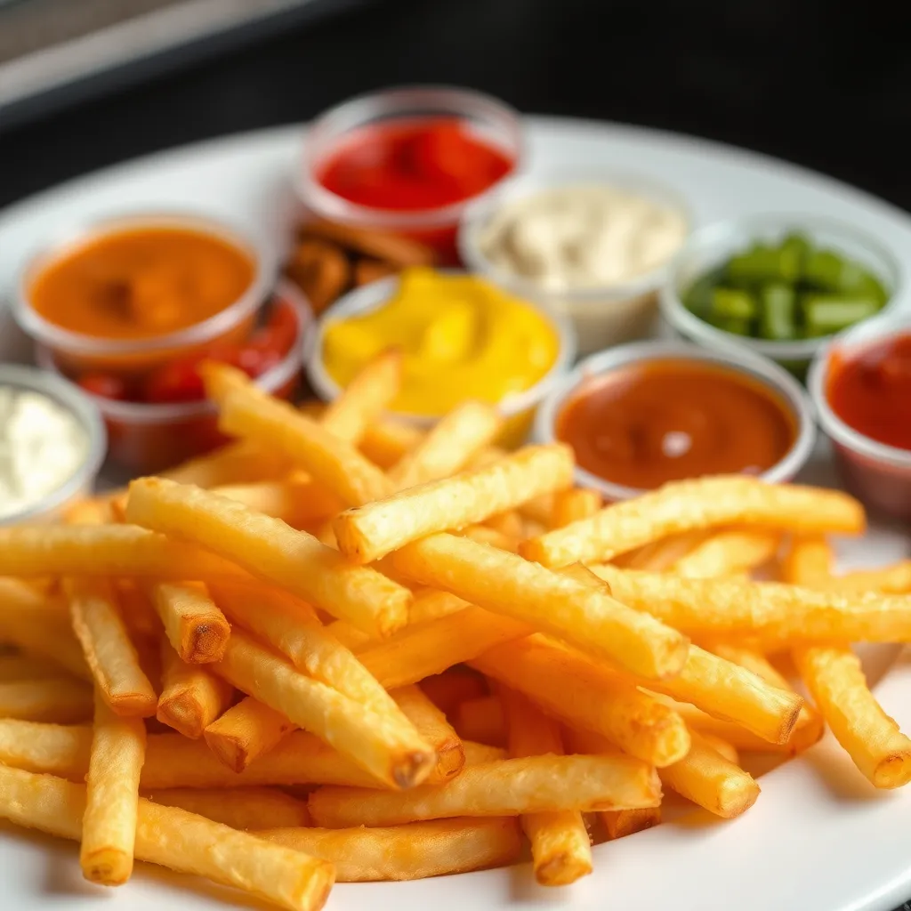 Frytki na obiad – co do nich podać?