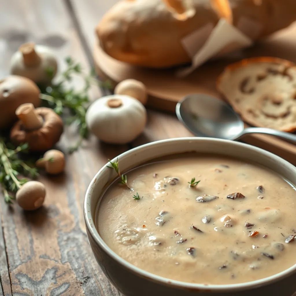 Grzybowa zupa – przepis na domowe gotowanie