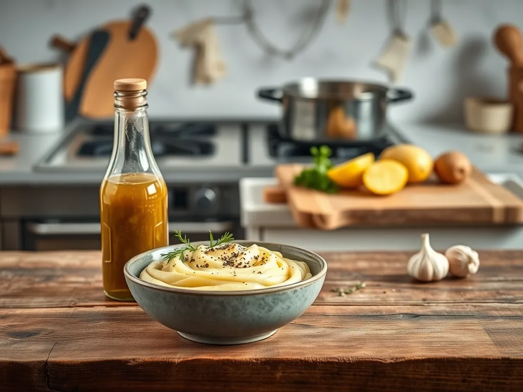 Jak zrobić żurek z butelki z ziemniakami?