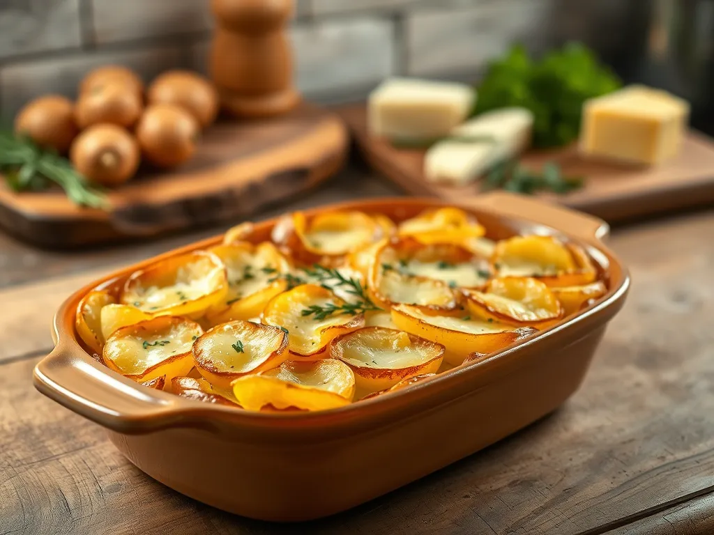 Czym zalać zapiekankę ziemniaczaną?