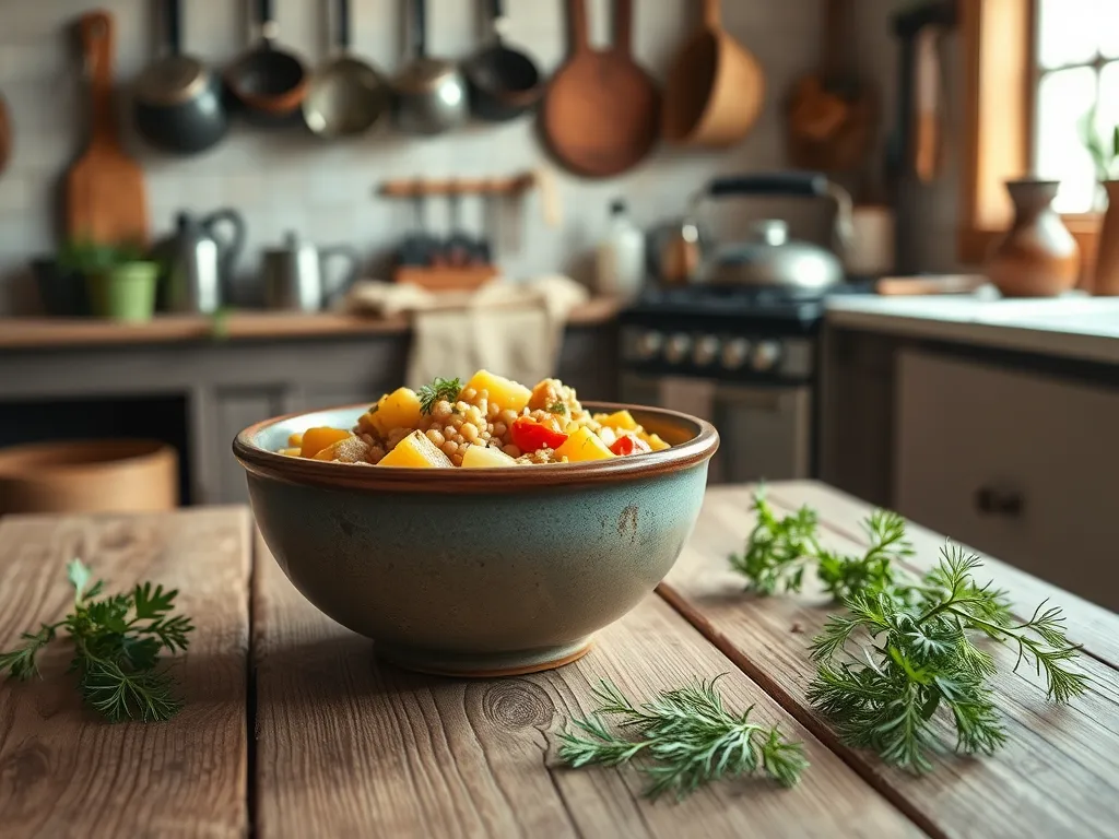 Jak ugotować krupnik z kaszą i ziemniakami?