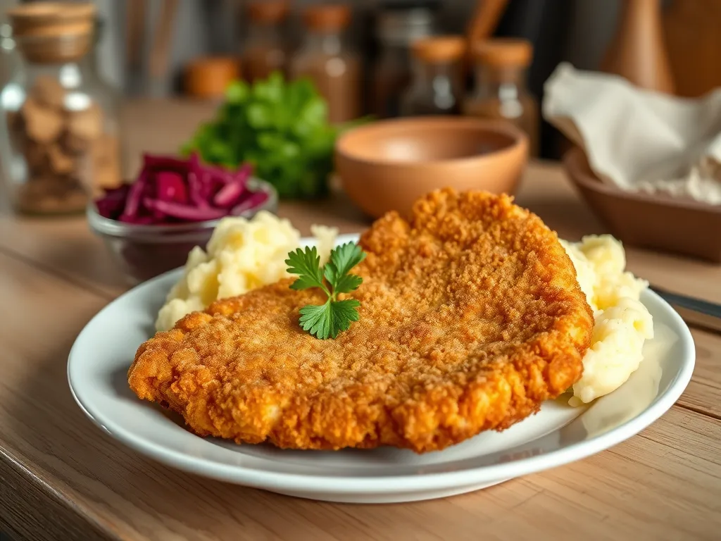 Ile kalorii ma schabowy z ziemniakami?