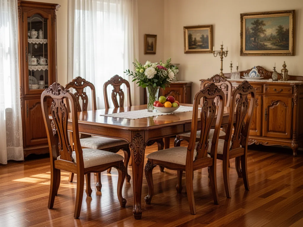 Restauracja w stylu klasycznym - jak dobrać meble z litego drewna